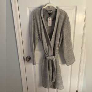 Talbots Turkish cotton bathrobe Gray size XL